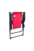 EXENT Baby Dinazor LÜX Çocuk Piknik Sandalyesi-Mini Kamp Sandalyesi-KIRMIZI thumbnail 3
