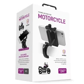 Zemheri Motosiklet Bisiklet Scooter İçin Dayanıklı Gidon Uyumlu CNC Alüminyum Telefon Tutucu - 3