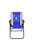 EXENT Galaxy Uzay Yolu LÜX Çocuk Piknik Sandalyesi-Mini Kamp Sandalyesi-MAVİ thumbnail 1