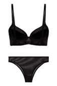 Fitilli Sütyen Takım - Siyah - 2