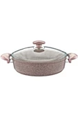 Oms OMS 3310/K Tencere Karnıyarık Granit Kahve 22X7 Cm 2,30 Lt - 1