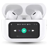 Dokunmatik IPS Ekranlı Ultra Kaliteli Air Pro2 Anc/enc Özellikli  Kulaklık (2024 Yeni Model) - 1