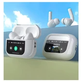 Dokunmatik IPS Ekranlı Ultra Kaliteli Air Pro2 Anc/enc Özellikli  Kulaklık (2024 Yeni Model) - 4