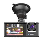 Hakopro Black Box 1080P Ön-Arka 3 Kameralı 2.0”HD Ekran ve G Sensörlü Akıllı Araç Kamerası - 2