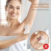 Uptard Elektrikli Tıraş Makinesi, Kadınlar için Bikini Düzeltici - 3