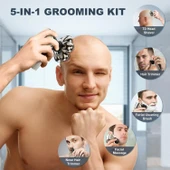 Hexus 7D Çıkarılabilir Baş Tıraş Makinesi Kuru/Islak IPX7 Su Geçirmez - 4