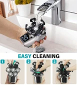 Gisaae Geliştirilmiş 7D Baş Tıraş Makineleri - Kel Erkekler İçin - 4