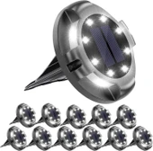 Biling Güneş Enerjili Dış Mekan Yürüyüş Yolu Işıkları - 12 Adet - 1