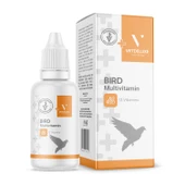 VETDELUXE Kuş Multivitamin Tüm Kafes Kuşları ve Güvercinler için 13 Farklı Vitamin İçeren Damla 30 Ml - 1