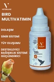 VETDELUXE Kuş Multivitamin Tüm Kafes Kuşları ve Güvercinler için 13 Farklı Vitamin İçeren Damla 30 Ml - 3
