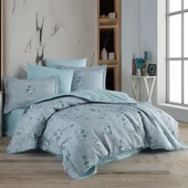 Hobby Martha Mint - Tek Kişilik Poplin Kapitone Nevresim Takımı - 1