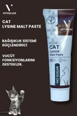 VETDELUXE Lysine Malt Kedi ve Köpekler İçin Göz Sağlığı ve Solunum Yolu Destekleyici Malt Macunu 100 Gr - 3