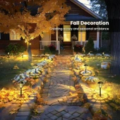 Solpex Güneş Enerjili Su Geçirmez Yol Işıkları - Sıcak Beyaz - 8 Adet - 3