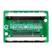 LCD PANEL FLEXİ REPAİR KART 4K RİGHT İN 4K LEFT OUT LVDS TO LVDS QK0822A - 1
