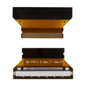 LCD PANEL FLEXİ REPAİR KART 51P-27.4CS01 0.5MM 51P 27.4MM K4.3MM LG SHARP QK0818B - 1