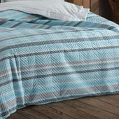 Hobby Talisa Aqua - Çift Kişilik Poplin Kapitone Nevresim Takımı - 3