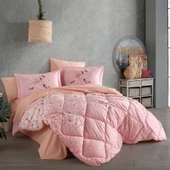 Hobby Missy Pudra - Poplin Çift Kişilik Uyku Seti - 1