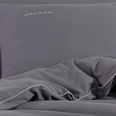 Hobby Twill Çift Kişilik Nevresim Takımı - Antrasit thumbnail 3