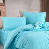 Hobby Twill Çift Kişilik Nevresim Takımı - Aqua thumbnail 2