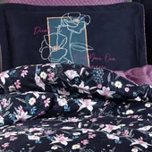 Hobby Adelita Çift Kişilik 300TC Tencel Saten Nevresim Takımı thumbnail 2