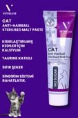 VETDELUXE Sterilised Adult Cat Malte Paste Kısır Kediler İçin Tüy Yumağı Önleyici Kedi Malt Macunu 100 Gr - 3