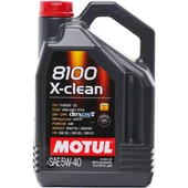 Motul 8100 X-Clean 5W-40 4 Lt Motor Yağı - 1