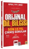 YARGI 2025 KPSS TYT MSÜ ORİJİNAL DİLBİLGİSİ SON 15 YIL IKMIŞ SORULAR - 1