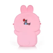 Ogi Mogi Toys Silikon Pembe Tavşan Omuz Çantası - 3