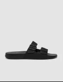 FitFlop iQUSHION GS9 Çift Tokalı Siyah Erkek Terlik - 1