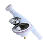 WUVERA Çöpmak Lavabo Sifonu Geniş Ağızlı Lavabo Gider Borusu - 6