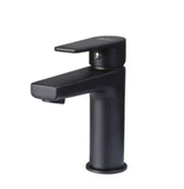 CREAVİT Sharp Mat Siyah Lavabo Bataryası SR1500S - 1