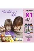 Polisan X1art Multisurface Hobi Boyası 120ml - 0093 Gri - 4