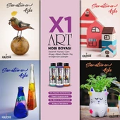 POLİSAN X1 HOBİ BOYASI 0084 TARÇIN 120 ML - 2