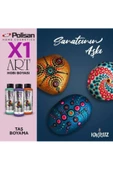 Polisan X1art Multisurface Hobi Boyası 120ml Mercan - 1