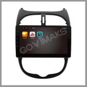 PEUGEOT 206 1999-2010 UYUMLU 6 GB RAM 128 GB HAFIZA ANDROID MULTIMEDIA thumbnail 9