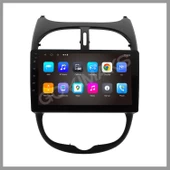 PEUGEOT 206 1999-2010 UYUMLU 6 GB RAM 128 GB HAFIZA ANDROID MULTIMEDIA thumbnail 6