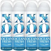XO Deodorant 150ML Women-Kadın Ocean Fresh (4 Lü Set) thumbnail 1