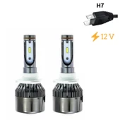 Space Space Led Far Ampulü Beyaz H7 36W 4800LM 12V / LAAM803 - 1