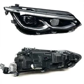 AUTOGP Vw golf 8 r ön far lambası takımı full ledli krom 2020+ - 1