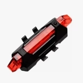 Petinka Bisiklet Parlak Led Lamba Usb Şarj Su Geçirmez Güvenlik Uyarı Arka Işığı - 1