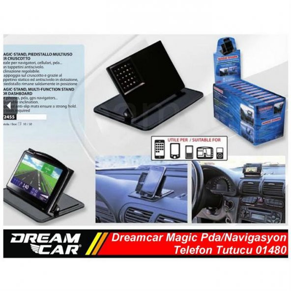 Dreamcar Magic Pda/Telefon/Navigasyon Tutucu 01480