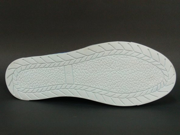 Ba&Ba 171102 Saks Mavi Taşlı Vans Çocuk Ayakkabısı - 5