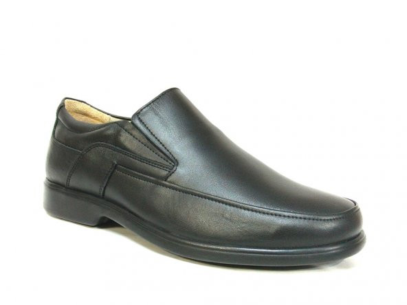 Zirve 5067 Siyah Bağcıksız Comfort Erkek Ayakkabı