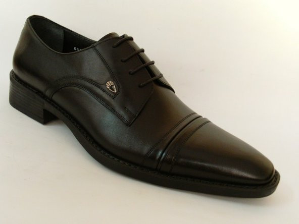 Ekici 6598 Siyah Bağcıklı Klasik Erkek Ayakkabı