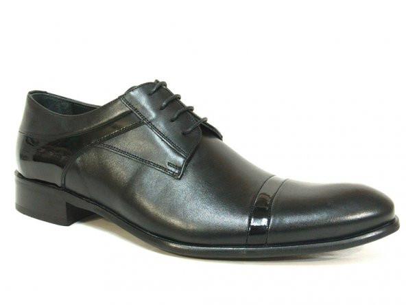 Smart 465 Siyah Bağcıklı Erkek Ayakkabı