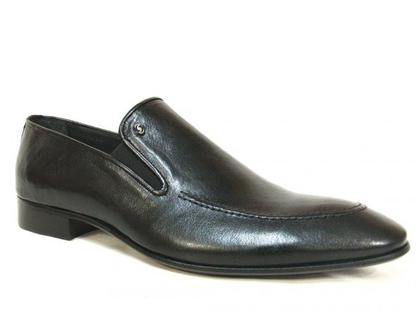Footmark 728 Siyah Klasik Abiye Erkek Ayakkabı