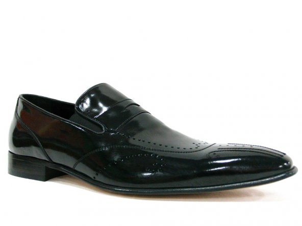 Ales Siyah Klasik Abiye Erkek Ayakkabı