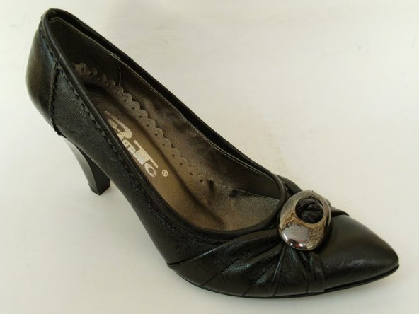 Punto 54710 Siyah Stiletto Bayan Ayakkabı