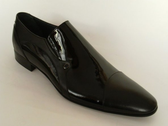 Footmark 731 Siyah Bağcıksız Erkek Ayakkabı