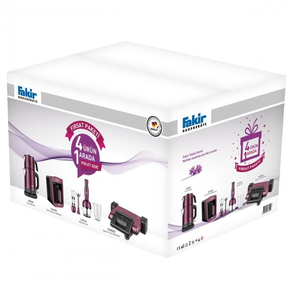 Fakir Violet 1 4'lü Çeyiz Paketi - 2